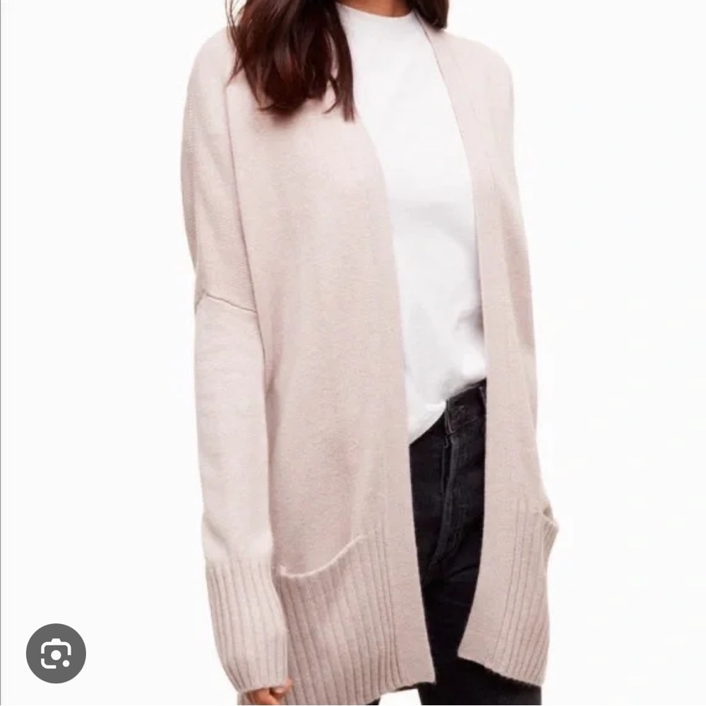 Azure Skies Cashmere Angora Blend Cardigan